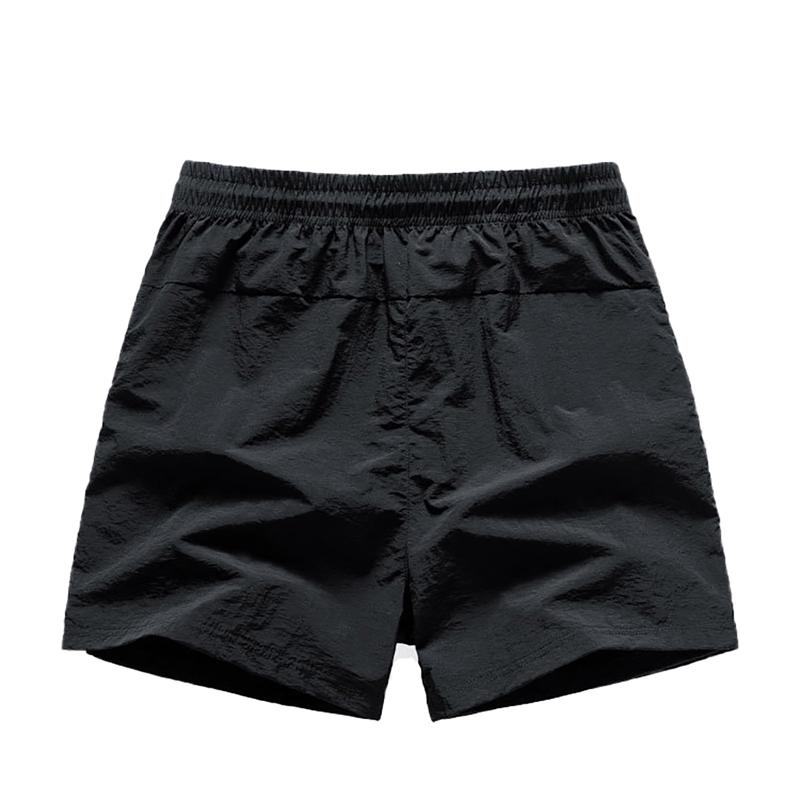 thumbnail image 5 of Pantalones cortos deportivos europeos de color liso con costuras laterales para hombre - Elásticos, transpirables y de secado rápido, 3/4 de largo, 5 of 8